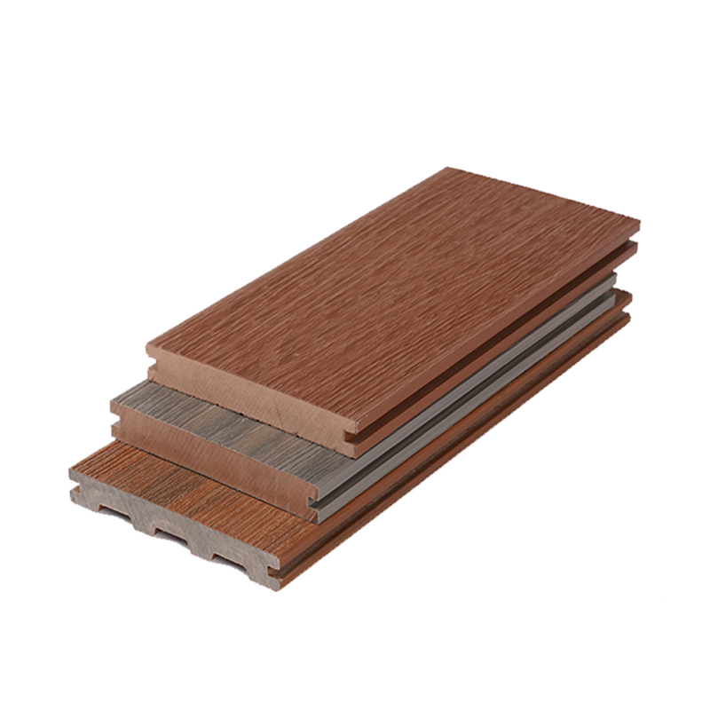 Easy Cleaning Anti-Crack Hollow WPC Outdoor Wood Flooring Decking Floor