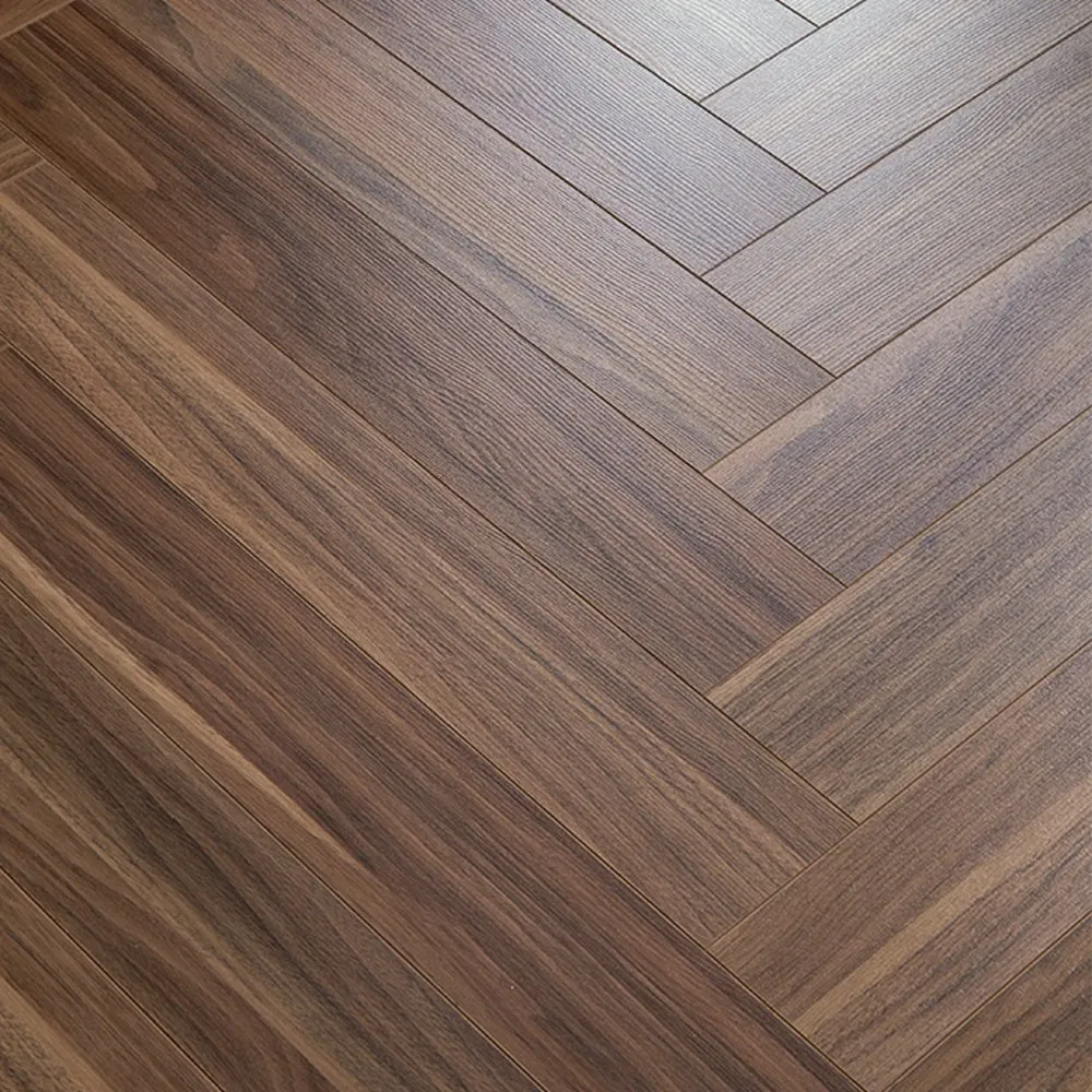 Factory Direct Sales of New-Style Herringbone Pattern V-Shaped Laminate Flooring