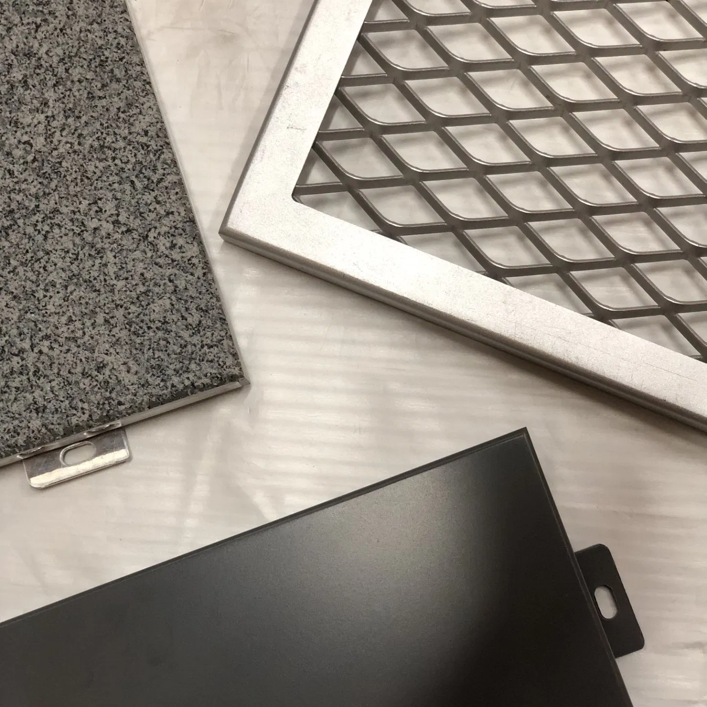 Helical Aluminum Alloy Curtain Wall Facade Cladding, 6063 &amp; 1100 Grade