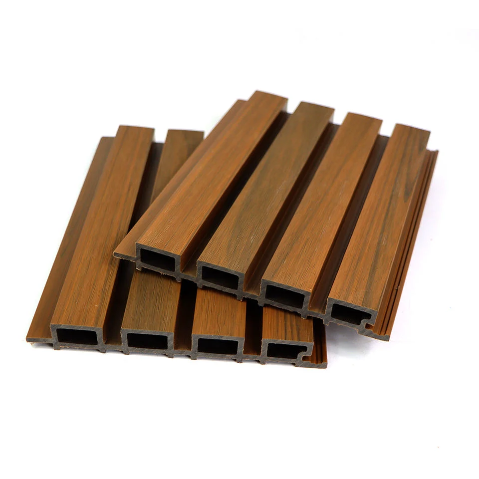 Hight Quality Hollow Exterior WPC Wall Panel Outdoor Co-Extrusion Wood Plastic Composite Wall Panel 219*26 mm WPC Wall Cladding