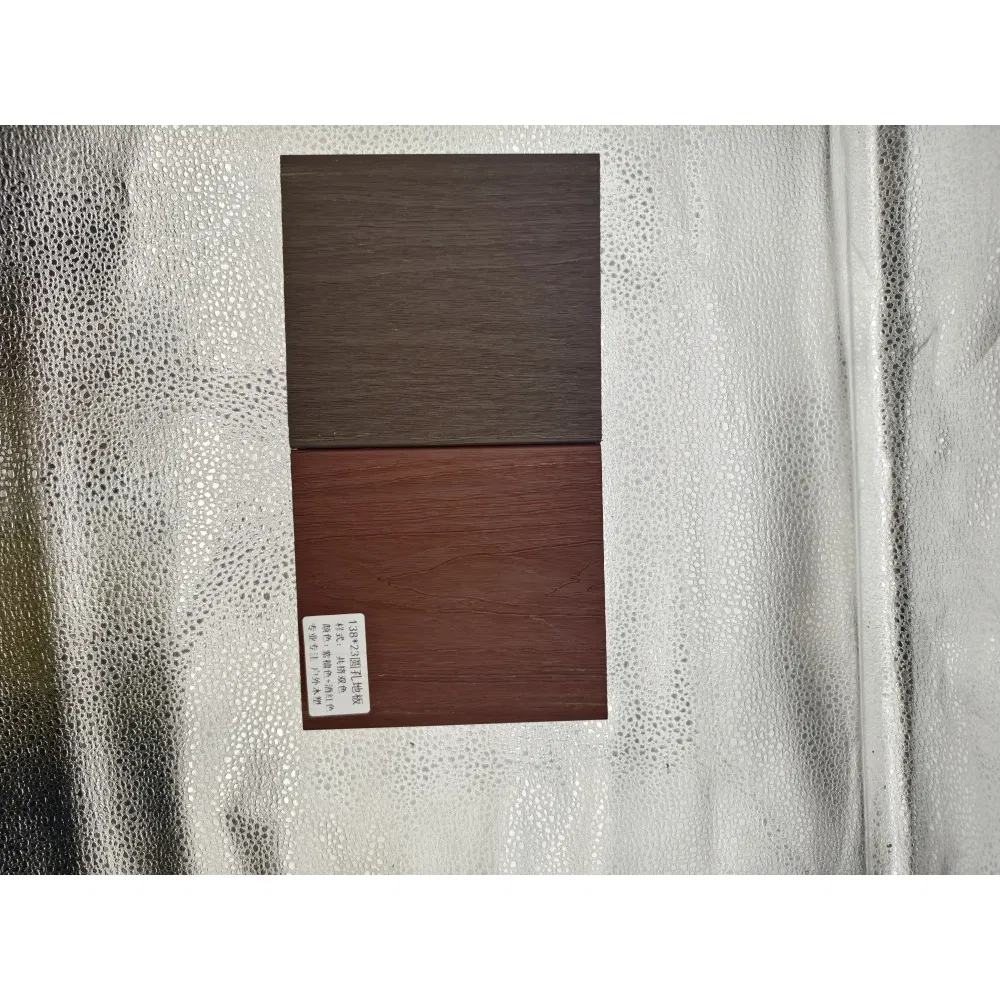 Hot Sales Waterproof Hollow WPC Deck Co-Extrusion Deck WPC Outdoor Floor Double Color Decking for Swimming Pool