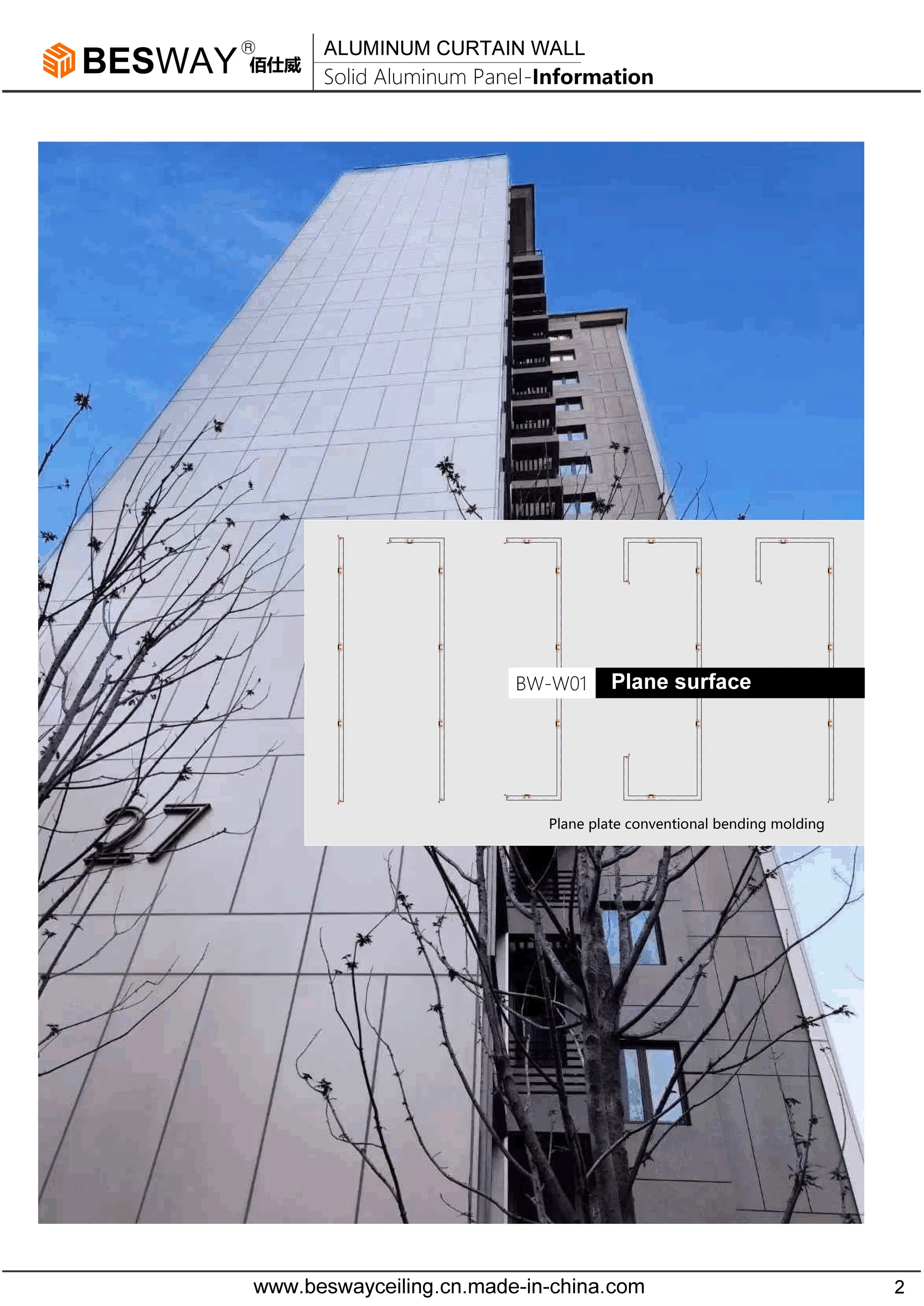 Aluminum Cladding View