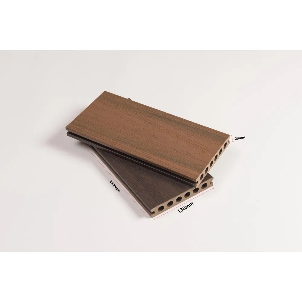 Hot Sales Waterproof Hollow WPC Deck Co-Extrusion Deck WPC Outdoor Floor Double Color Decking for Swimming Pool