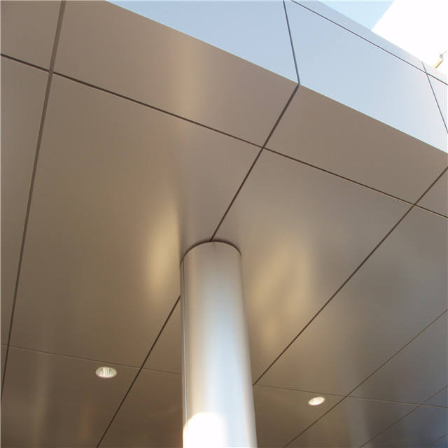 Aluminum Exterior Acm Wall Cladding Decorative Facade Design for Building Interior