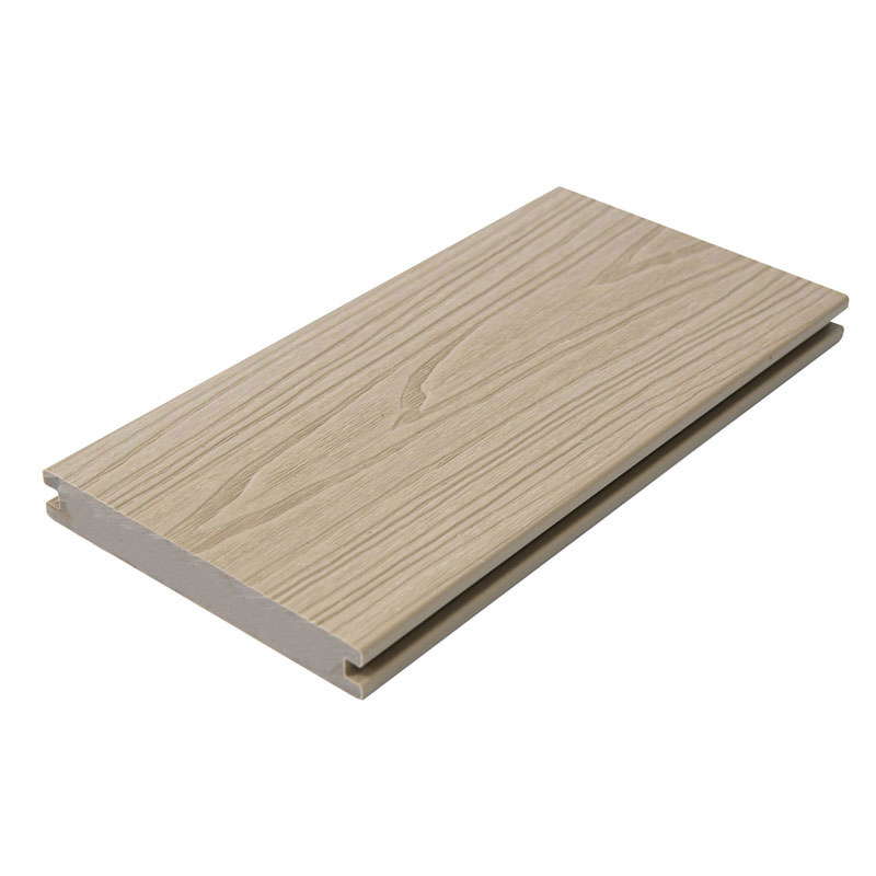 High Quality Solid Engineered Wood Plastic WPC Composite Covering Floor Board Wear-Proof for Terrace Decking