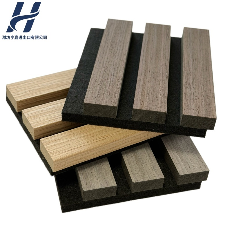 Natural Oak Acoustics Panel Wooden Slat Wall Panel Acoustic Panel