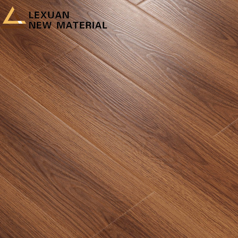 MDF HDF AC3 AC4 8mm 12mm Waterproof Anti-Slip High Gloss Wood Laminate Laminated Flooring for Indoor Residential