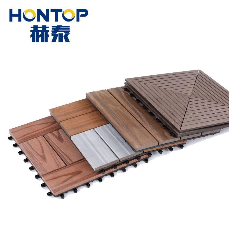 DIY Flooring Tile WPC Interlocking Decking for Balcony