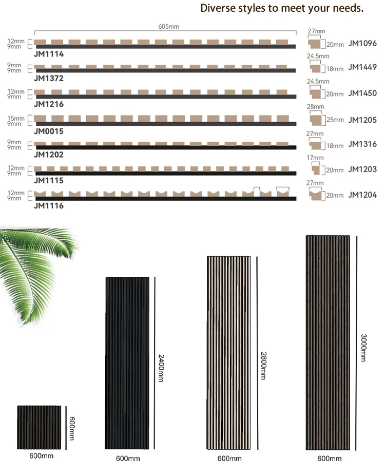 Slat Panel Specs