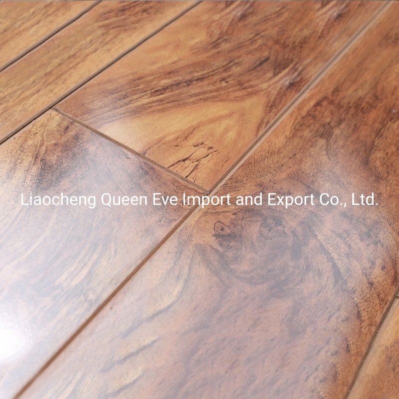 HDF Easy Installation OEM Wood Grain Laminate Flooring for 8.3mm 12.3mm