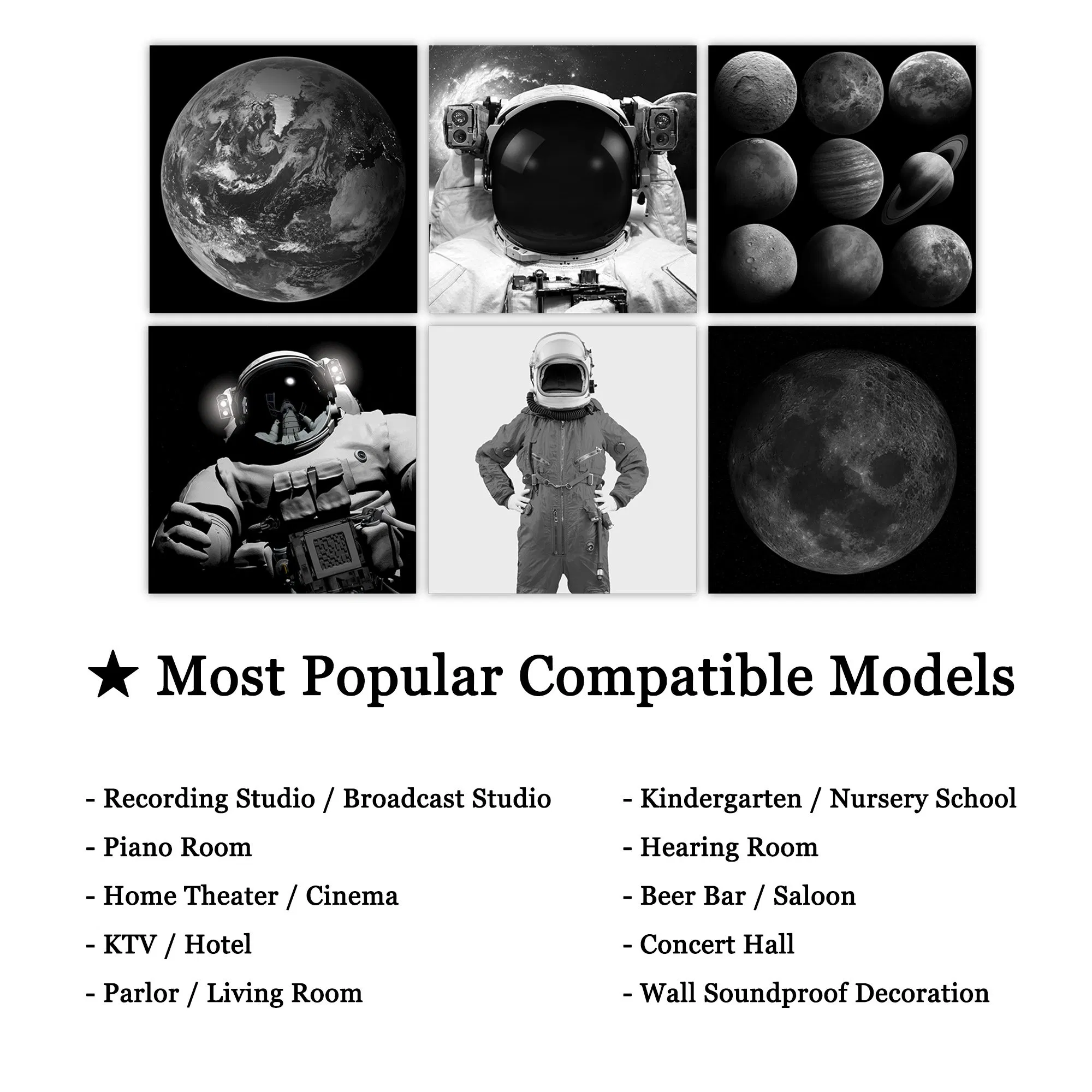 Bubos 9mm 3D Ceiling Wall Slat Wall Soundproof MDF Wall Wood Acoustic Diffuser Polyester Art Acoustic Ceiling Building Material Acoustic Panel