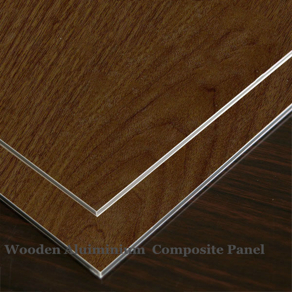 Wood Grain Wall Cladding Aluminium Composite Panel