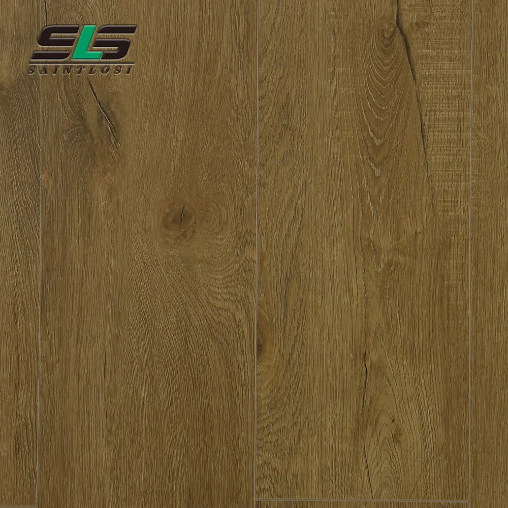 German Technology 8.3mm/12.3mm HDF Oak Laminate Flooring Waterproof, V-Groove, Floating Installation