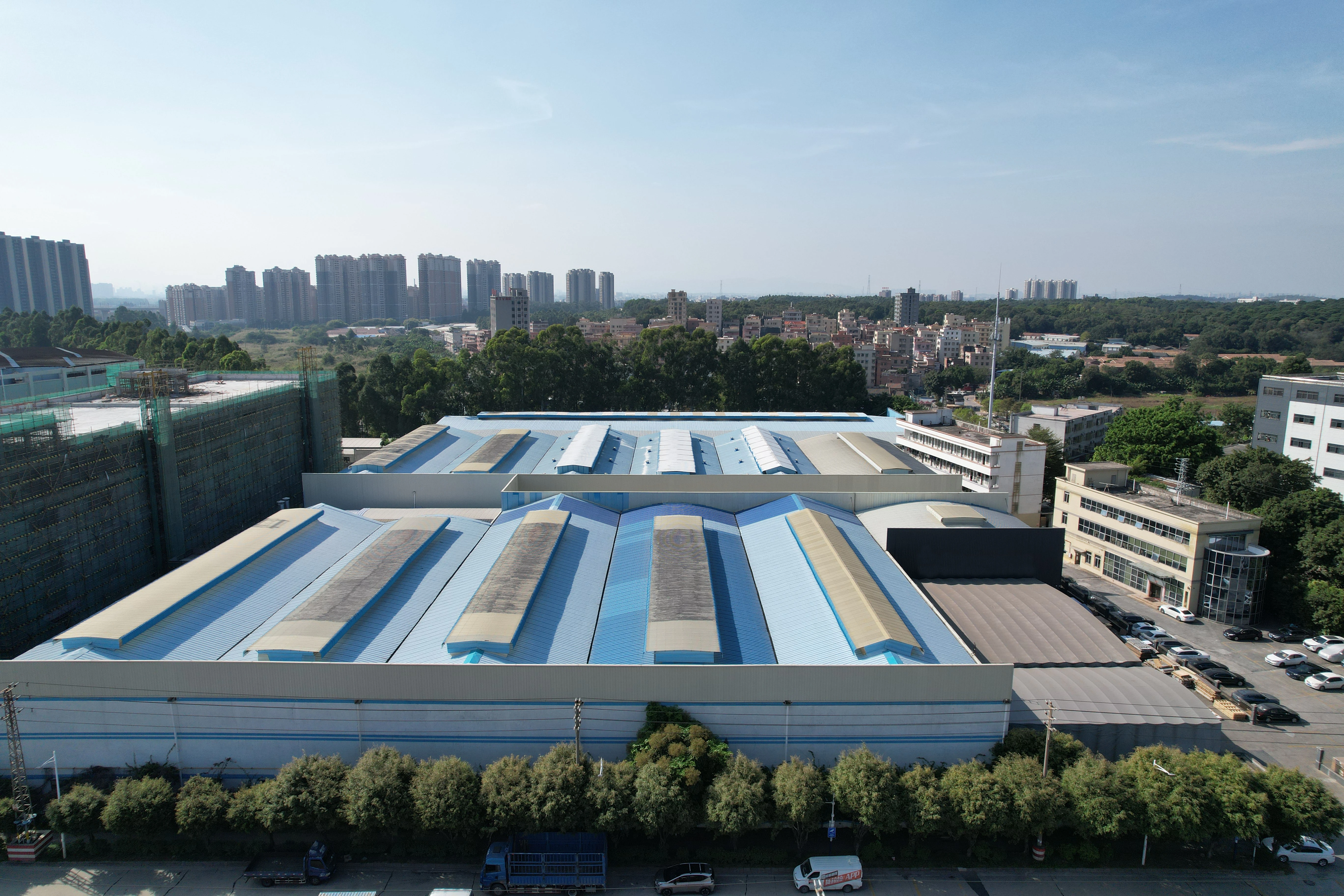 WPC Decking Factory Production