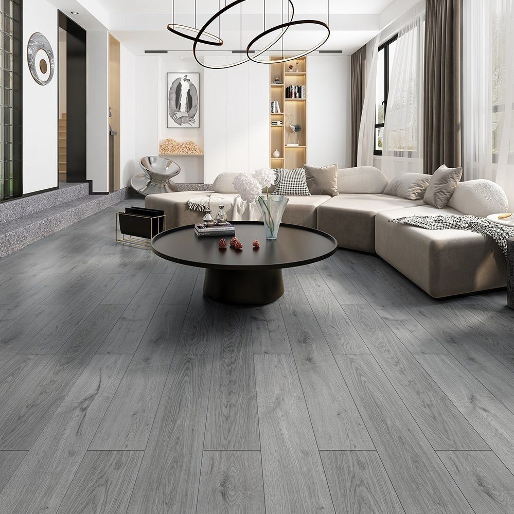 100% Waterproof Wood Fiber Floor Aqua Engineered Wood Spc MDF HDF Laminated Laminate Flooring for Living Room/Dining Room/Offices