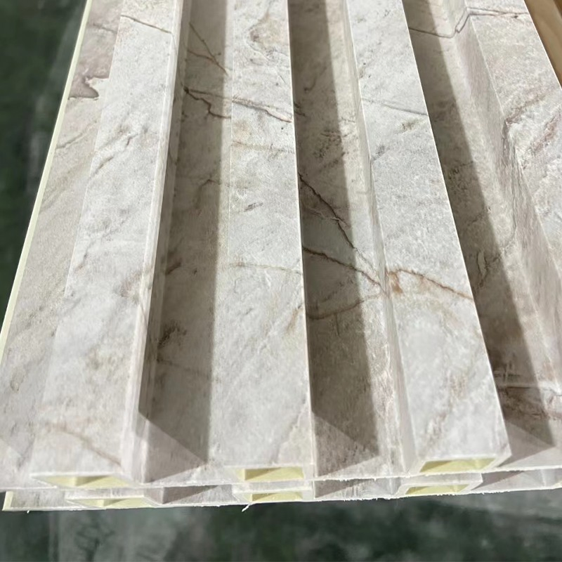 Outdoor Decorative Courtyard WPC Wall Cladding Design Co-Extrusion Panel Exterior Wall Panel WPC Ceiling Panels