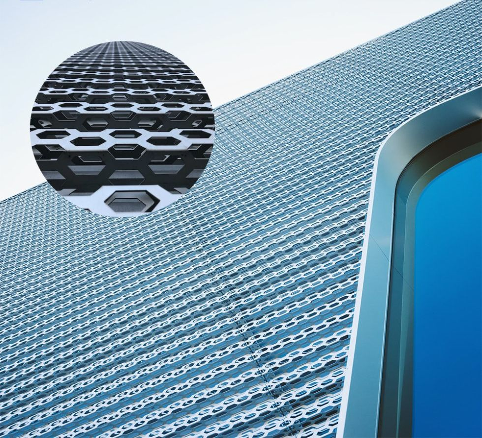 Factory Price Corrugated Aluminum Wall Cladding Exterior Facade Decorative 3D Wave Wall Panels