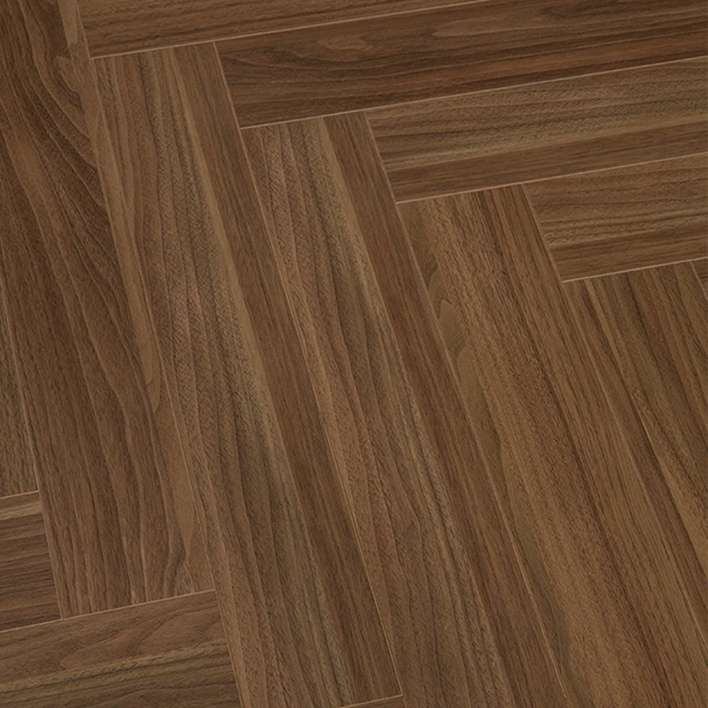 Factory Direct Sales of New-Style Herringbone Pattern V-Shaped Laminate Flooring