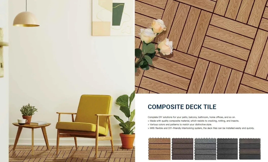 DIY WPC Decking Tile
