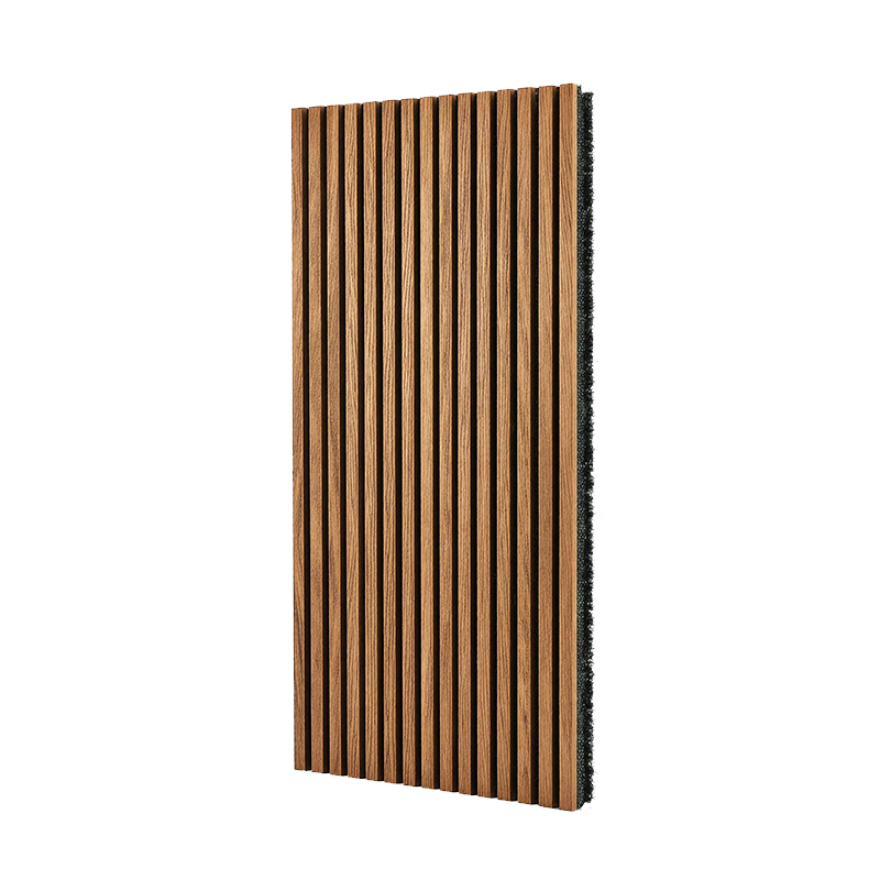 Wood Sound Absorbing Eco-Friendly Slat Wall Panels Acoustic Paneling Akupanel for Living Room