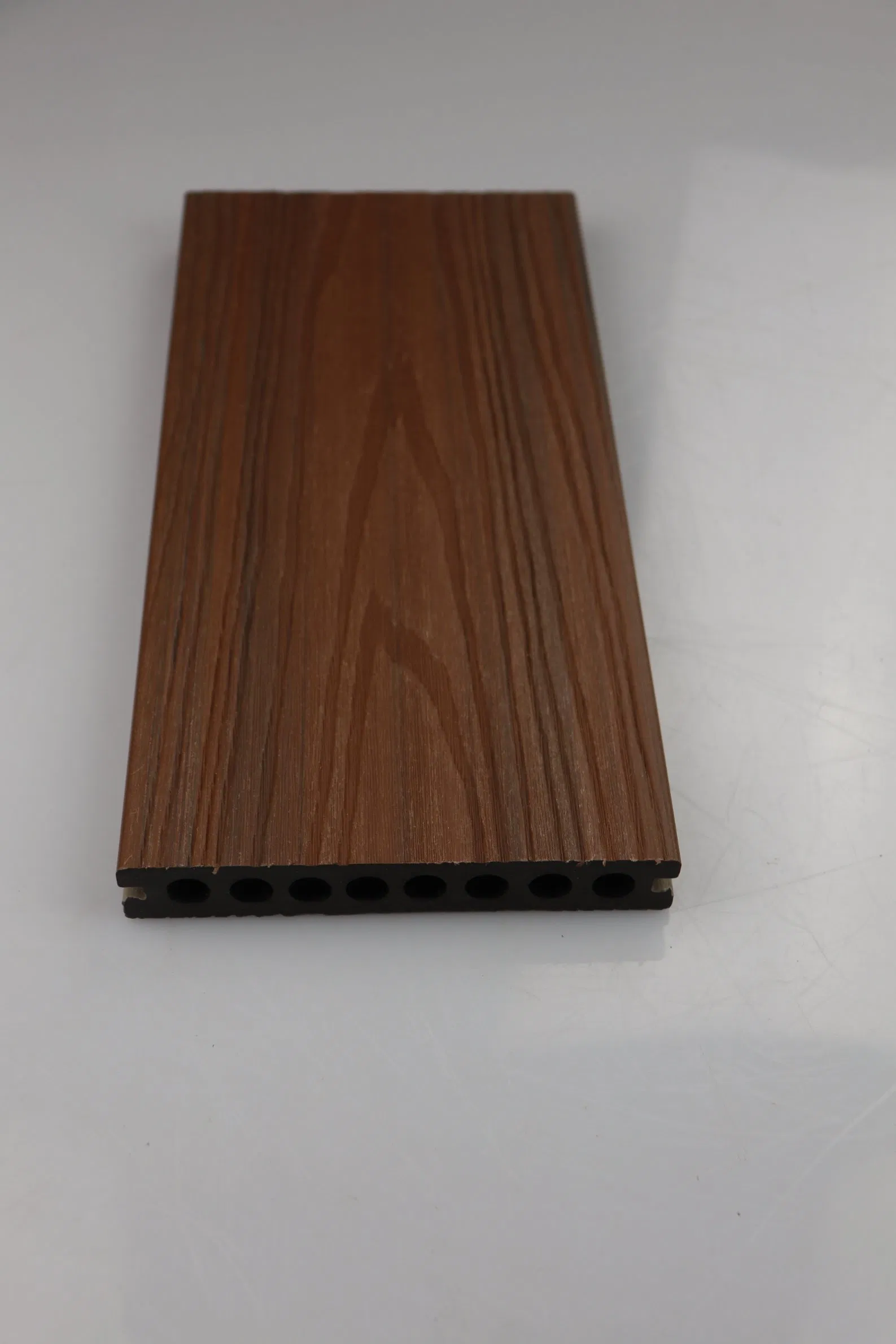 UV Resistane, Anti-Skidding Wood Groove Co-Extrusion Hollow WPC Decking