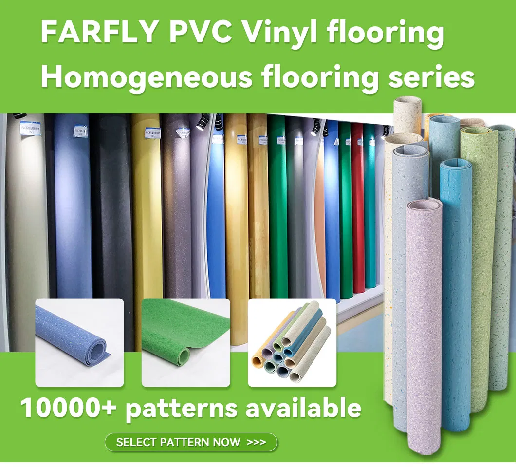 Homogeneous Flooring Roll