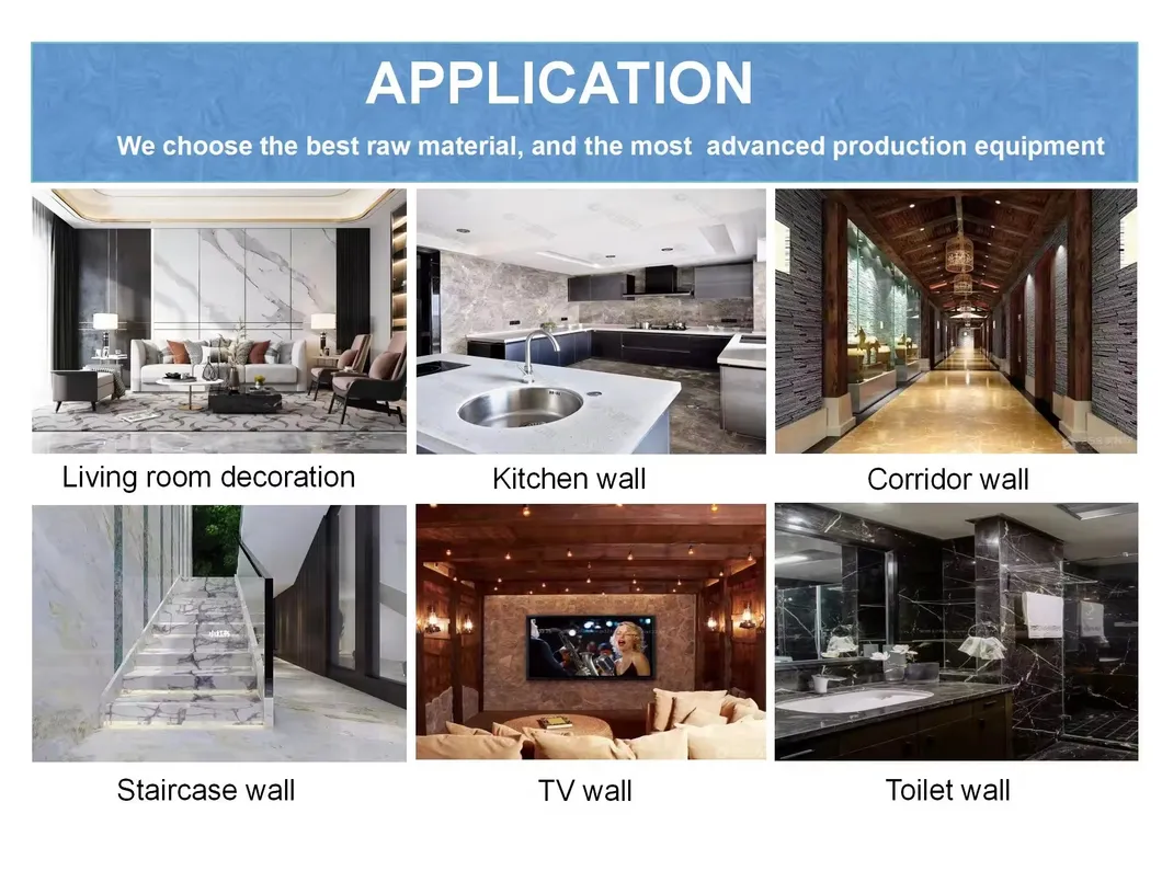 Decorative PVC Marble Panels