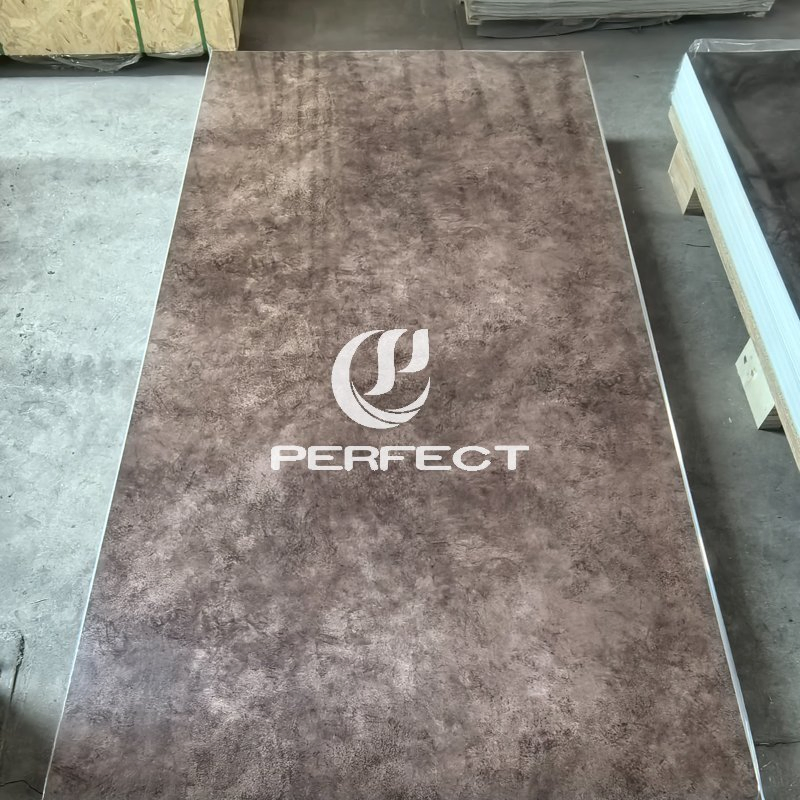 4*8 Feet UV Marble Sheet for Long Lasted Interior PVC Wall Panel Excellent Quality Classical Color and Design Decorative Customized PVC Marble Sheet