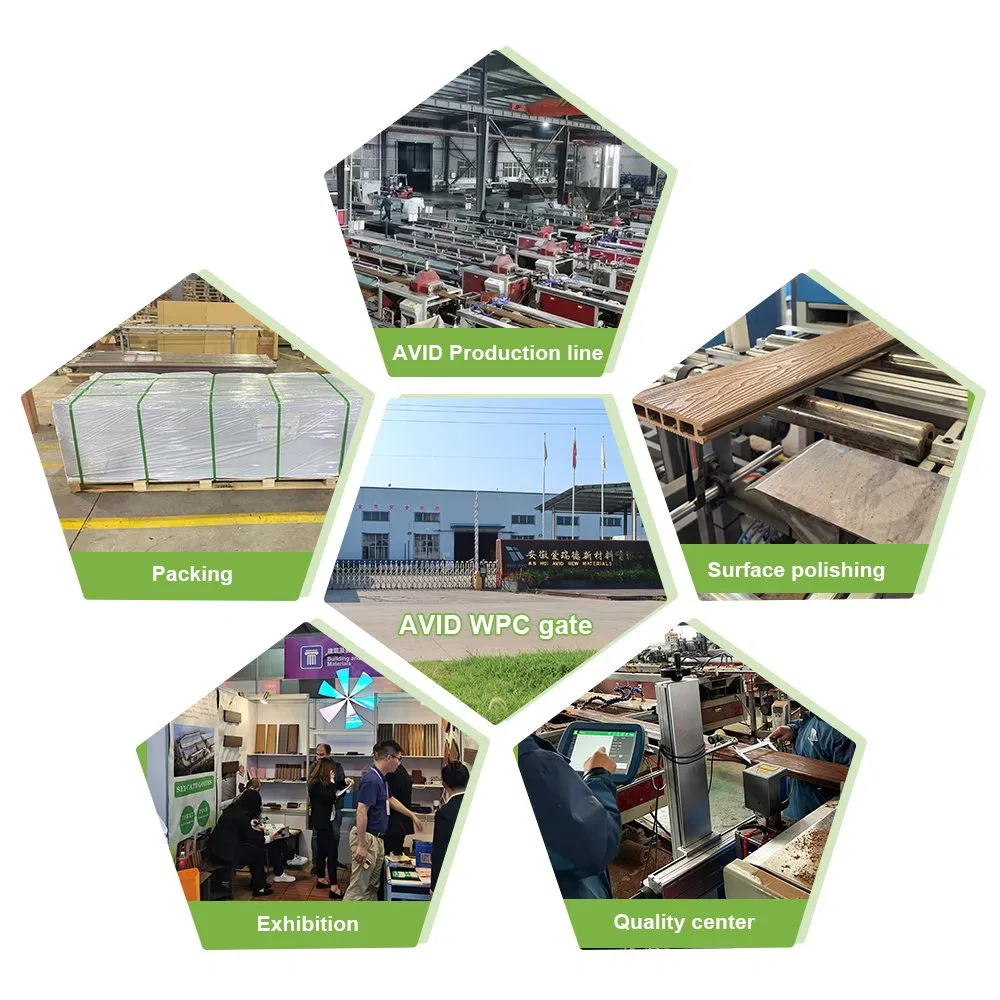 Eco-Friendly Co-Extrusion WPC Wall Fluted Cladding Quick Installation Outdoor Exterior Decorative Panel Siding