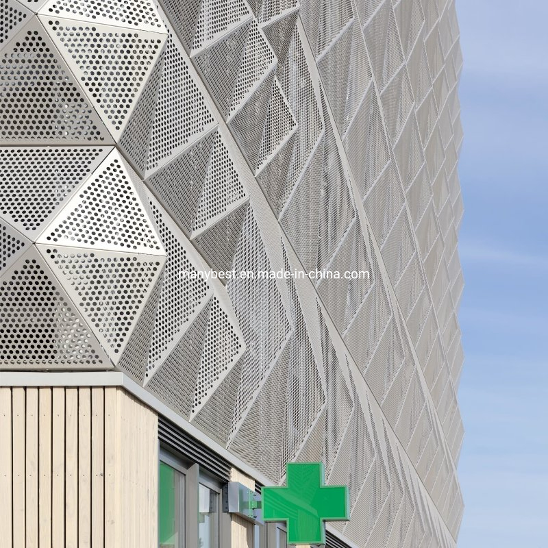 Customized Made Aluminium Wall Cladding for Interior and Exterior Commercial Building