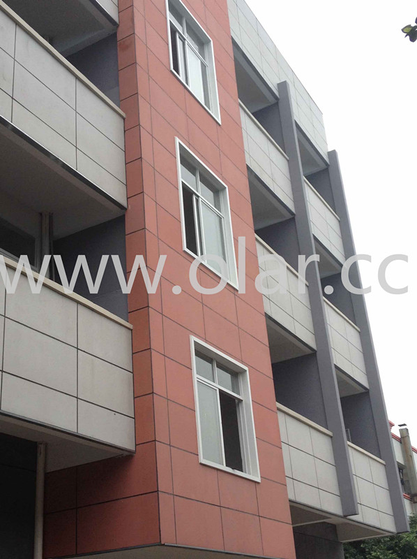 Fiber Cement Board--En12467 Curtain Wall Color-Though Cladding CE Marking