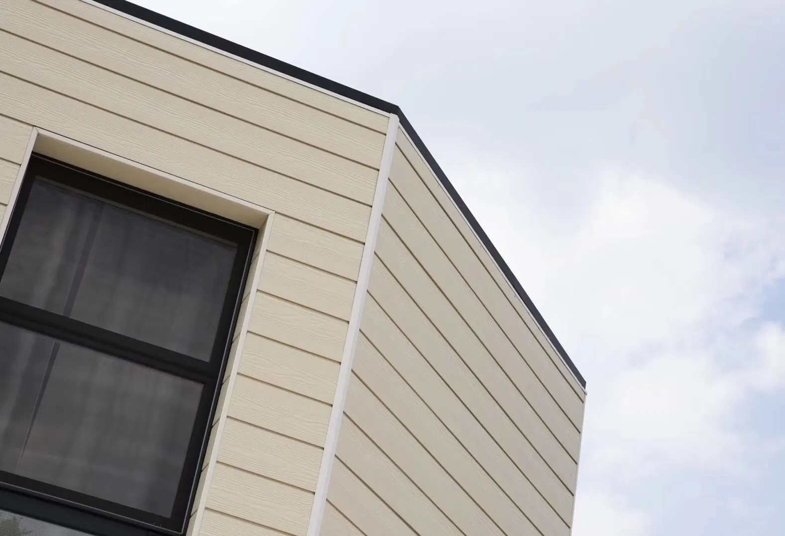 Factory Waterproof Wooden Grain Siding Panel Fiber Cement Board for External Wall