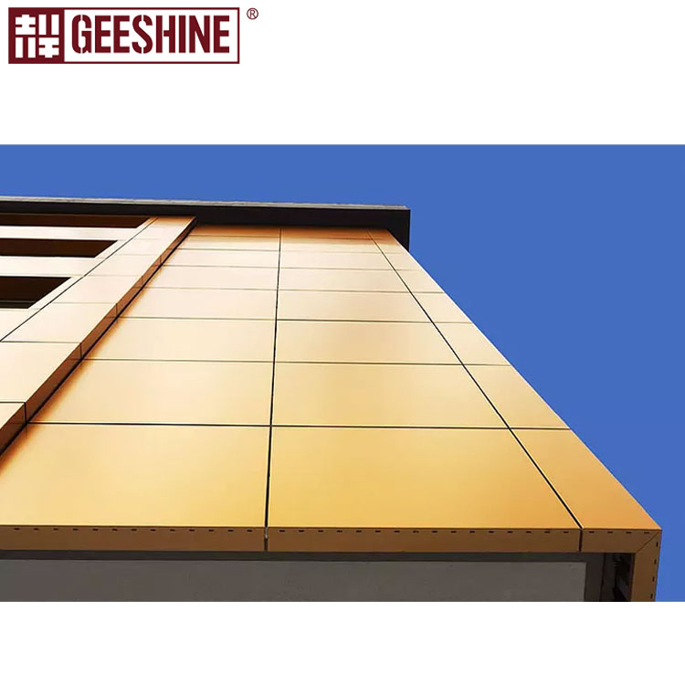 High Quality Solid Color PE 3/4mm Aluminum Composite Panel Cladding Price for Exterior Wall Decoration