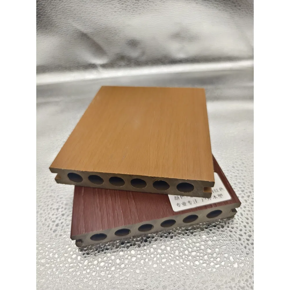 Hot Sales Waterproof Hollow WPC Deck Co-Extrusion Deck WPC Outdoor Floor Double Color Decking for Swimming Pool