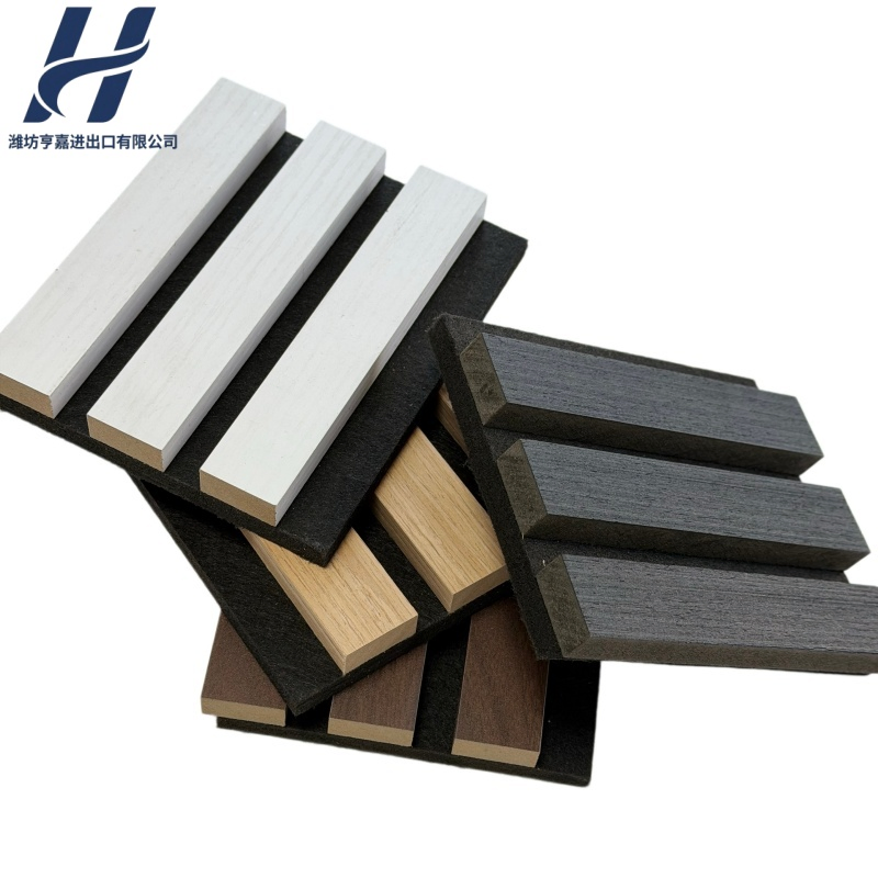 Natural Oak Acoustics Panel Wooden Slat Wall Panel Acoustic Panel