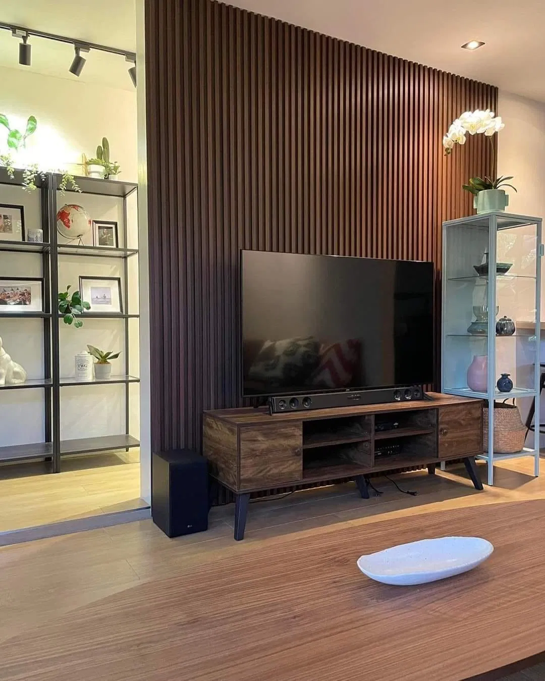 3D Wood WPC Acoustic Slat Wall Panels for Home Decor