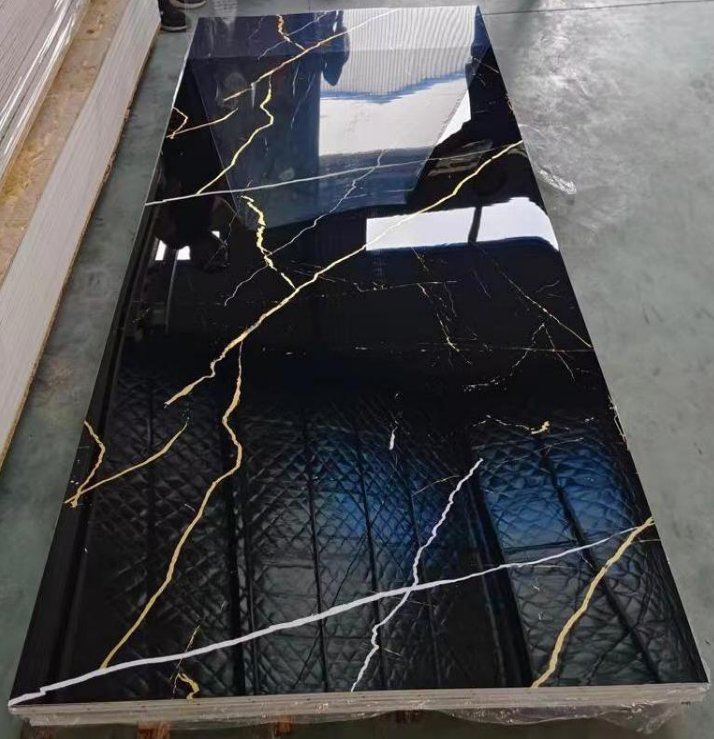 Cheap Wholesale Price 1220*2440/2800/2900mm UV Coating PVC Marble Wall Panel Sheet