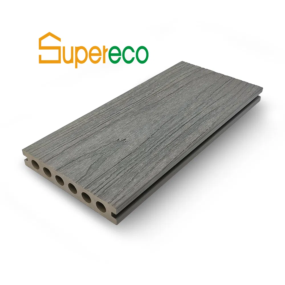 Waterproof Easy Installation WPC Decking Solid Hardwood Flooring Decking