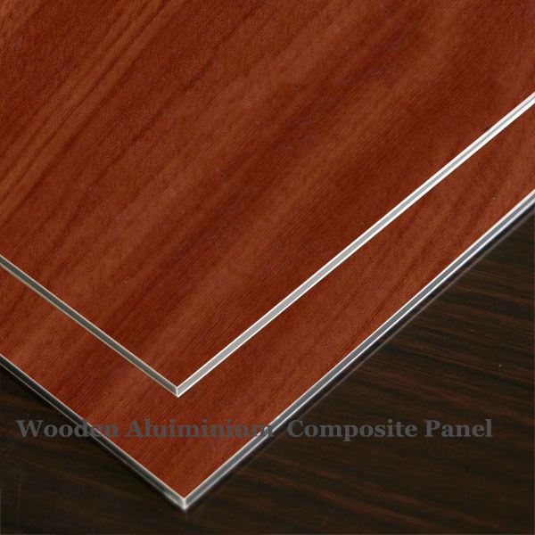 Wood Grain Wall Cladding Aluminium Composite Panel