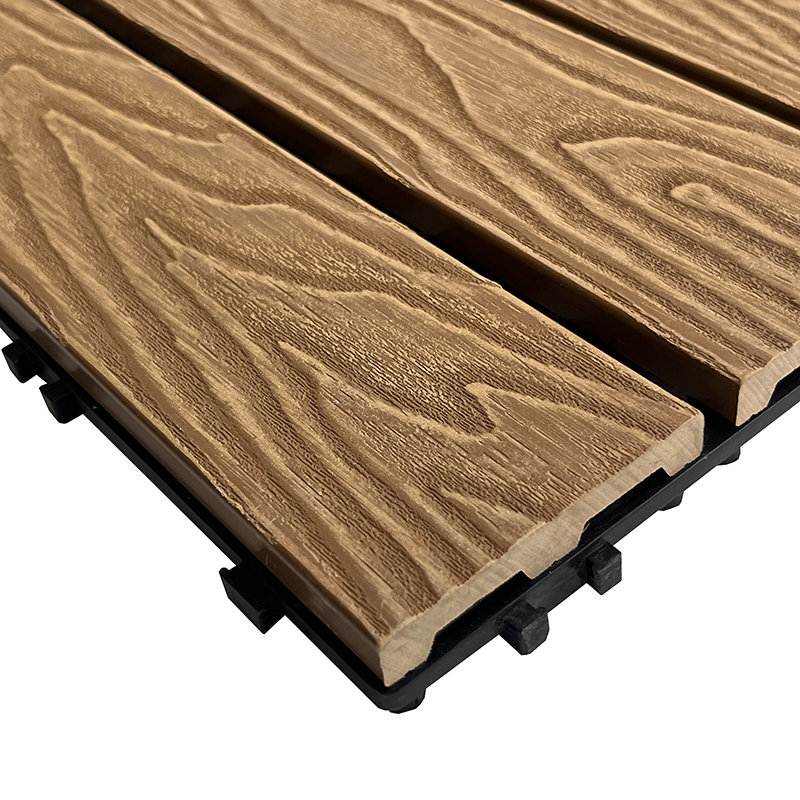 Hot-Selling WPC Decking Tiles High Quality Plastic Wood Flooring Tiles