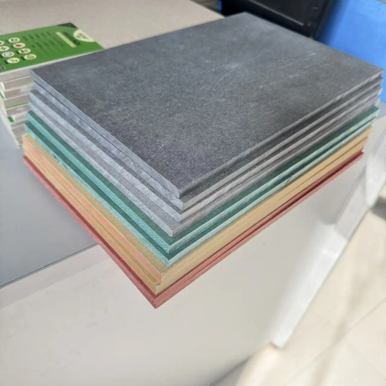 Innovative Through-Colored Fiber Cement Board Aca 1220*3050mm Size