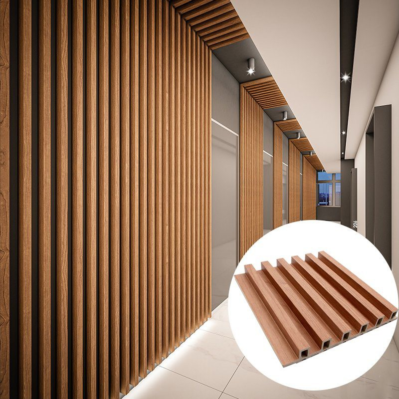 Outdoor Decorative Courtyard WPC Wall Cladding Design Co-Extrusion Panel Exterior Wall Panel WPC Ceiling Panels