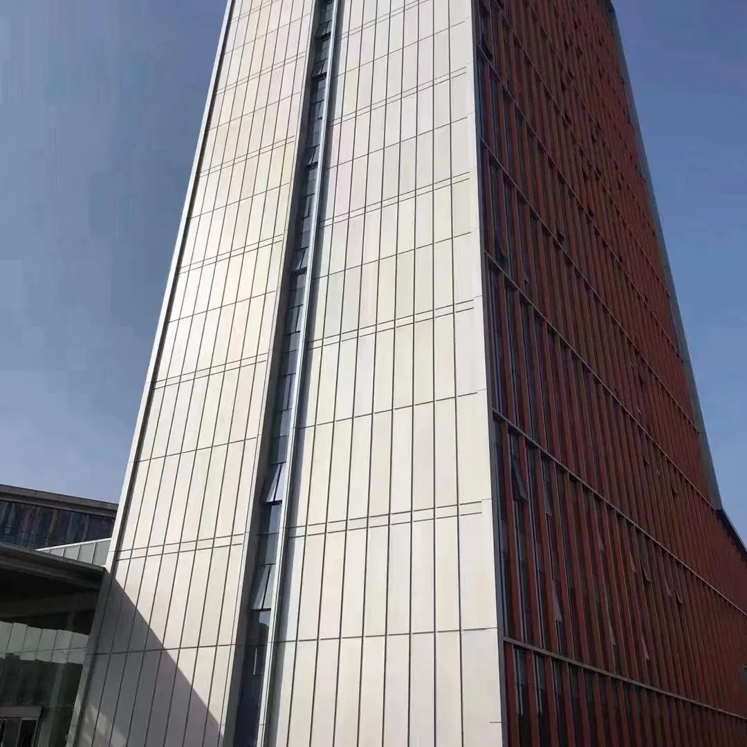 Exterior Wall Cladding Panel - 3mm PVDF Coated Aluminum Curtain Wall for Custom Modern Building Facade