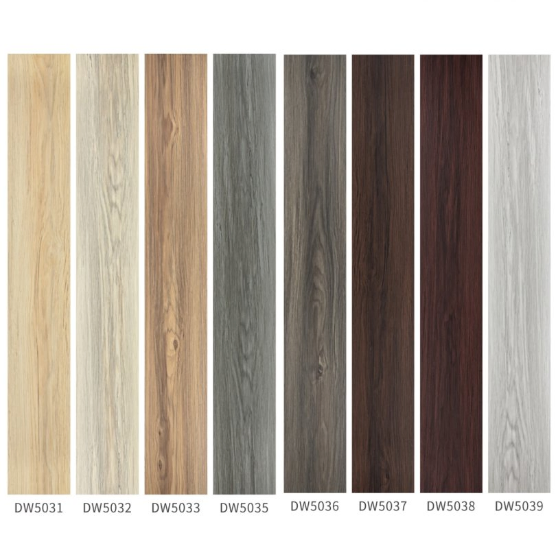 Factory Plastic Removable Peel and Stick Bathroom Tile Vinyl Flooring Wood Plank Flooring**%off