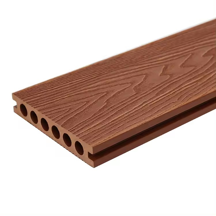 Waterproof WPC Decking Solid Composite Decking Board WPC Outdoor WPC Floor Wood Plastic Composite