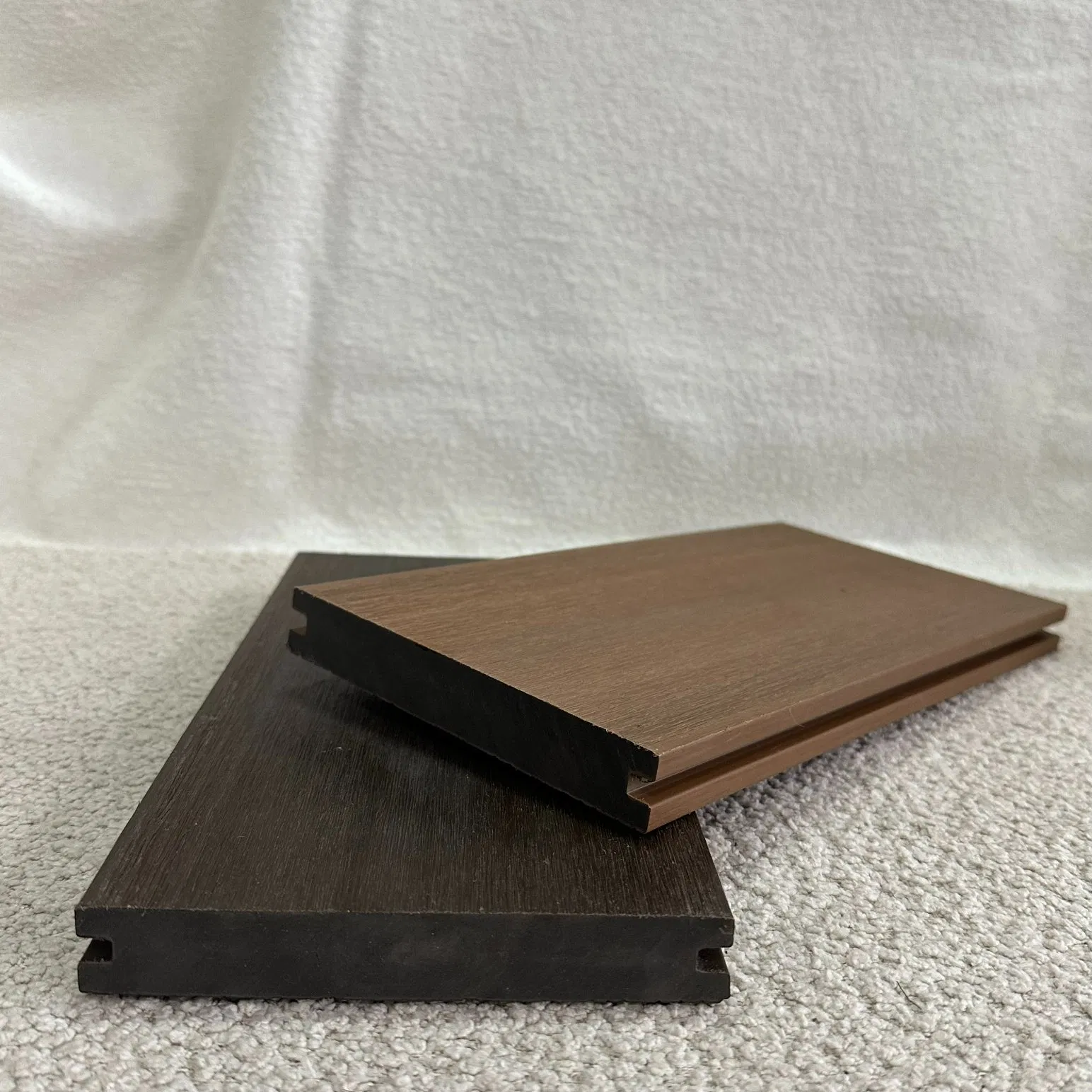 Solid Thick WPC Decking Floating Deck Board Floor for Outdoor Decoration