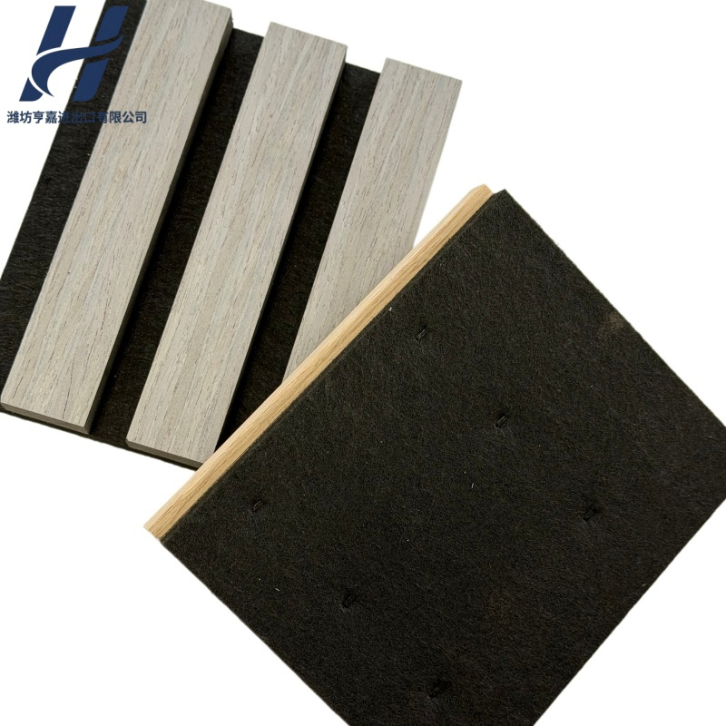 Natural Oak Acoustics Panel Wooden Slat Wall Panel Acoustic Panel