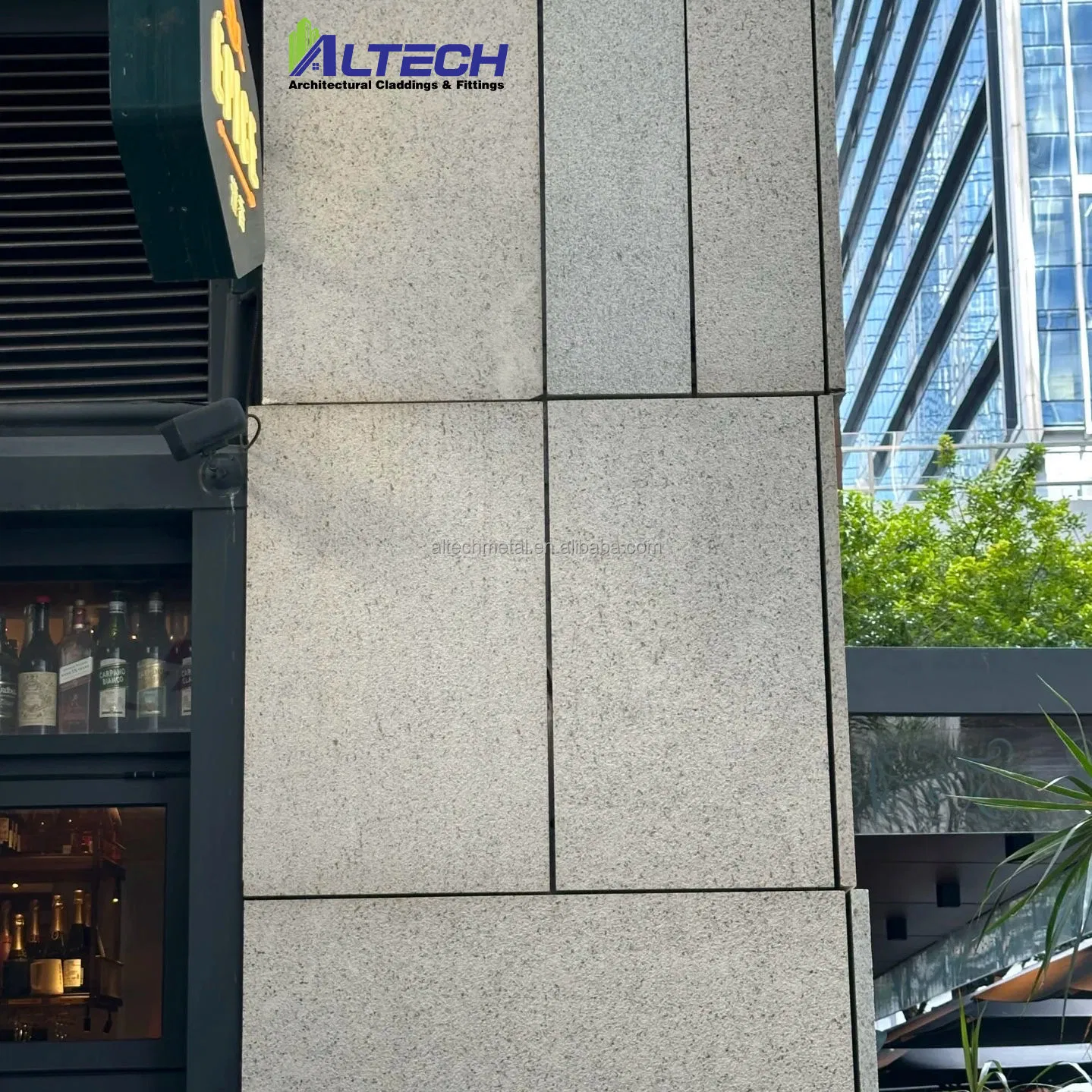 Meta Artificia Stone Aluminum Cladding for Exterior Wall Decoration