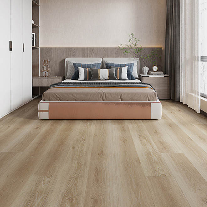 Factory Wholesale 12mm Luxury Vinyl Plank with IXPE WPC Flooring