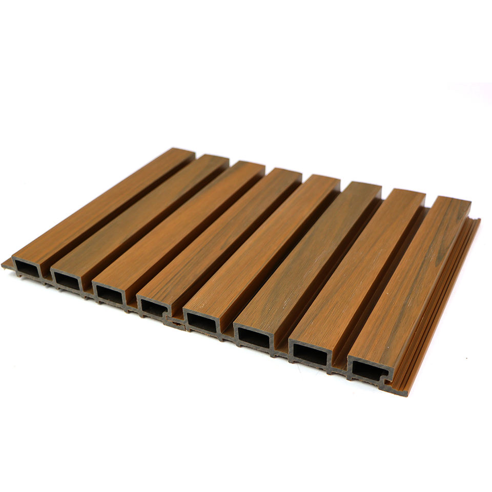 Hight Quality Hollow Exterior WPC Wall Panel Outdoor Co-Extrusion Wood Plastic Composite Wall Panel 219*26 mm WPC Wall Cladding